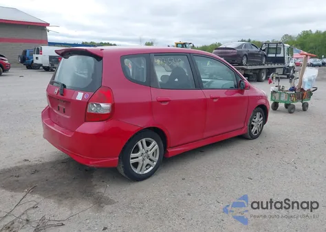 2008 Honda Fit Sport z USA, uszkodzony, nr VIN JHMGD38658S020529